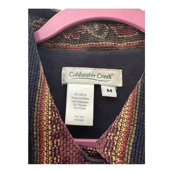 Coldwater Creek Multicolor Patterned Jacket - Picture 5 of 5